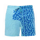 Thermochromic Color-changing Beach Shorts – Kids & Adults Summer Swimwear