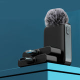 Wireless Lavalier Microphone, Dual Core, Noise Cancelling Microphone