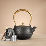 Japanese Tetsubin Handmade Cast Iron Tea Kettle – Imported Ironware