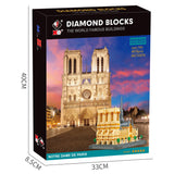 Small Particle Building Blocks, Assembled Educational Toys