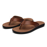 Casual Outdoor Breathable Slippers, Cross-border Plus Size Soft Bottom Flip-flops, Beach Shoes