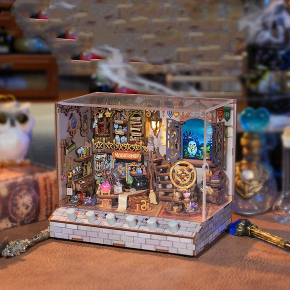 Handmade DIY Cottage Miniature Building Blocks