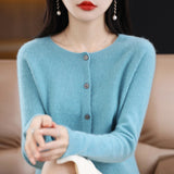 Plus Size Cardigan or Coat, Loose Round Neck Sweater