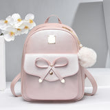 Women's Korean-style All-match, Casual Backpack Set