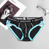 Men's Mesh Bullet Separation  Personality Briefs