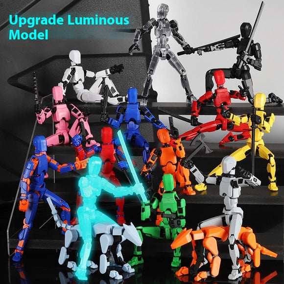 Poseable Multi-joint Shapeshift Robot — 3D Printed Action Model & Collectible Toy