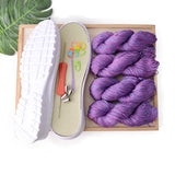 DIY Material Bag to Carve-out Handwoven Breathable Shoes