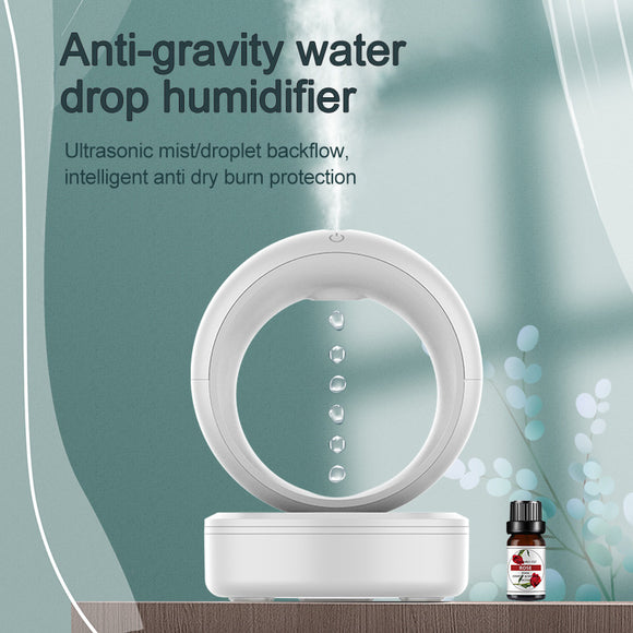 Anti-gravity Air Mute Countercurrent Humidifier, Levitating Water Drops Electric Fogger