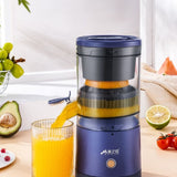 Portable USB Mini Electric Juicer Mixer Extractor, Rechargeable Blender, Fruit Fresh Juice Lemon Maker Cup