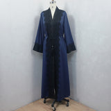 Muslim Women's Lace Dress, Cardigan Robe