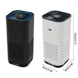 Air Purifier, Portable Negative Ion Generator, Remove Formaldehyde Dust Smoke, Air Freshen Washer for Home Car