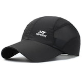 Men’s Outdoor Sun Visor Baseball Cap with Quick-dry Mesh