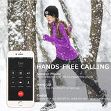 Dimming Rechargeable Warm Bluetooth 5.0 LED Hat, Wireless Stereo Headset Music Player with MIC for Handsfree Support