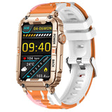 KR88 Smart Watch – Bluetooth Calling, Voice Assistant & Heart Rate Tracking