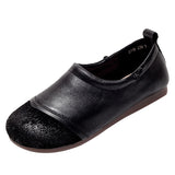 Leather Retro Casual Soft Sole Women's Shoes