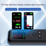 Nuclear Radiation Detector, Radioactive Geiger Counter, TFT Color Display Rays Tester with Sound Alarm Function