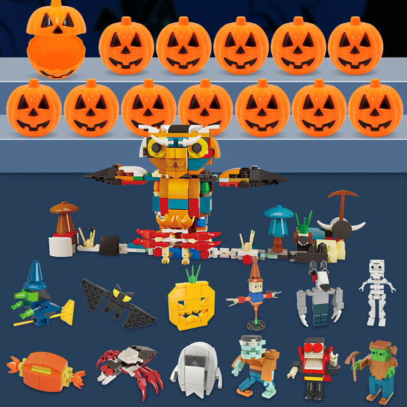 Halloween Building Blocks Toy, Party Gift Assembly