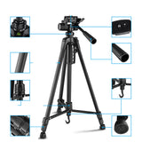 Portable Camera Tripod for DSLR and Photography – Stable Lightweight Stand