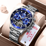 Automatic Green Water Ghost, Hollow Mechanical Luminous Watch