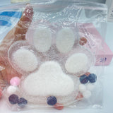 Oversized Plush Cat's Paw, Squeezing Decompression Toy
