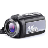 4K HD Camera with WiFi – 48MP Handheld Camera with Anti-shake & Remote Control
