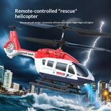 Rescue Edition Remote Control Helicopter with Durable Drop-resistant Design, RC Toys