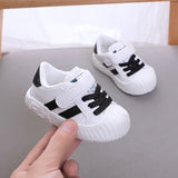 Toddler Anti-kick Casual Shoes for Boys & Girls – Soft Sole PU Sneakers