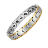 Stainless Steel Jewelry Bracelet, Wellness Energy Magnetic Therapy