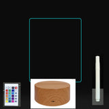 3D Acrylic Handwriting Message Board LED Light, Creative Note Lamp