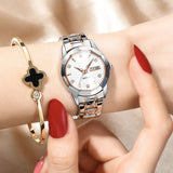 Luminous Double Calendar, Women's Watch