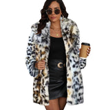 Autumn and Winter, Women's Toka Fur Collar Coat