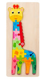 Children's Cartoon, Numbers, Animals Puzzle Set (Pack of 2)