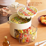 Press Ice Cube Mold, Large Capacity Ice Maker