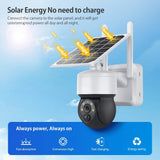 Solar Monitoring Camera Wireless, Outdoor Remote HD Night Vision Gadget