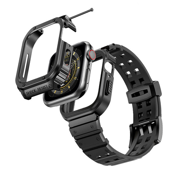 The Protective Case of a Smartwatch + Premium Quality Watch Strap (Watch not Included)