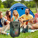 Bluetooth Speaker, Outdoor Portable Microphone Card Subwoofer