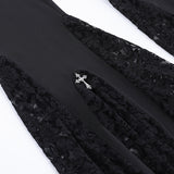 Women's Solid Color, Slim High Waist Flared Pants