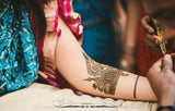 Glitter Hand Painted, Tattoo Cream, Henna Mehndi Cone