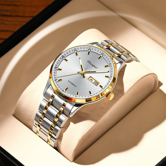 Men's Automatic Steel Belt, Waterproof Luminous Mechanical Watch