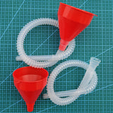 Hose Plastic Funnel Extension Catheter for Fluids Transfer