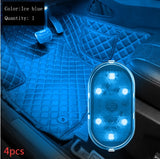 Touch Sensor Lamp – Wireless, Stick-on Interior Car Ambient Light