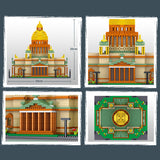 Self-assembled Toy Model of Building Blocks