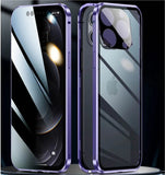 Double-sided Magnetic Glass Phone Case with Full Protection