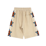 Men's Drawstring Statement Alphabet Casual Shorts