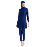 Premium Quality Plus Size Three-piece Muslim Burkini Swimsuit