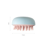 Silicone Massage Brush, Soft on Hair and Scalp