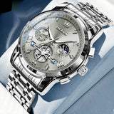 Multifunctional Waterproof Luminous Quartz Watch