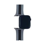 Contrast Color Sports, Two-tone Striped Strap (Watch not Included)