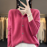 Plus Size Cardigan or Coat, Loose Round Neck Sweater