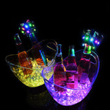 LED Luminous Ice Bucket – Ingot Style for KTV & Parties